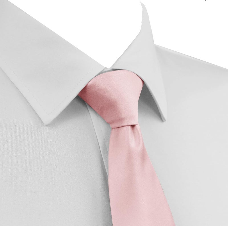Trilece Ties for Men - Men's Solid Color Ties - Formal Neckties for Men - Neck Tie for Man - Image 2